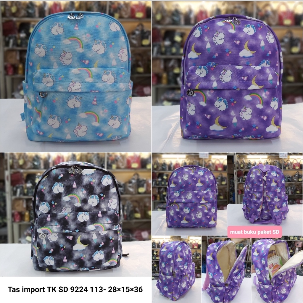 Tas import ransel sekolah sd smp sma anak remaja