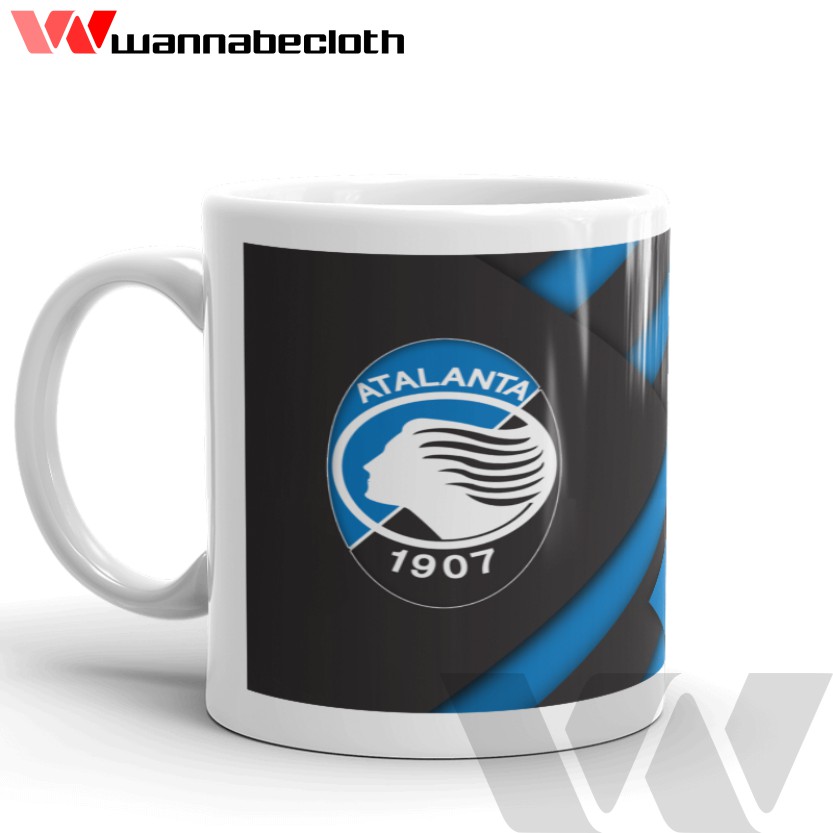 Mug Atalanta Gelas Atalanta Mug Bola Gelas Bola Mug Unik  Cetak Mug Custom Cetak Mug Atalanta v2