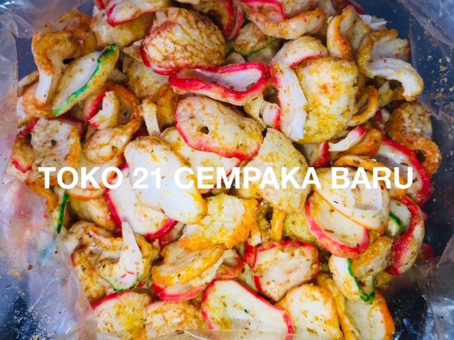 

Kerupuk Jablay BANTET 500 gram | Krupuk Jablay Pedas Seblak Kencur 500g