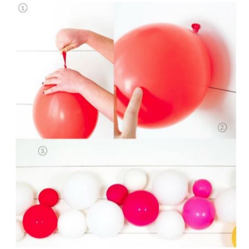 Lem Balon Perekat Balon Glue Dot Balloon Aksesoris Pesta Double Tape