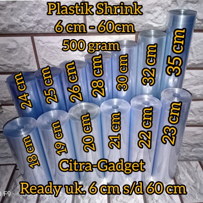 

PEREKAT-PENGIKAT- PLASTIK SEGEL / PLASTIK SHRINK WRAP 1/2KG -PENGIKAT-PEREKAT.