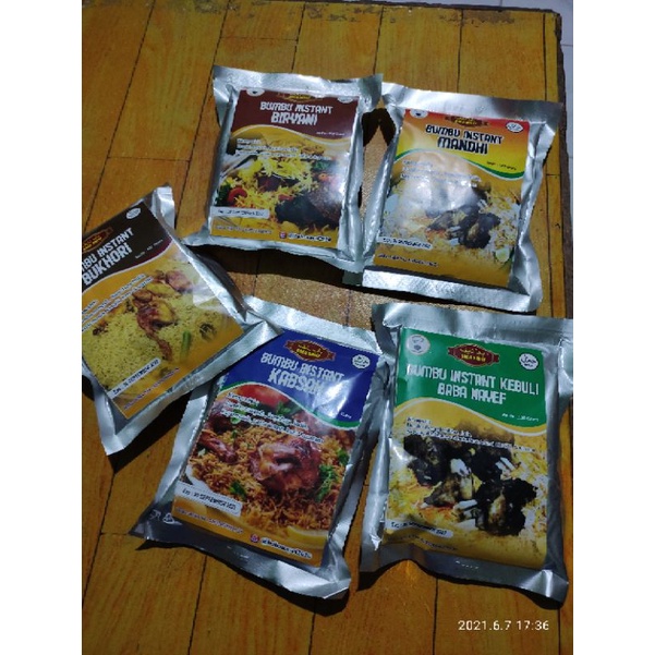 

BUMBU KEBULI INSTAN 100 GRM BABA NAYEF