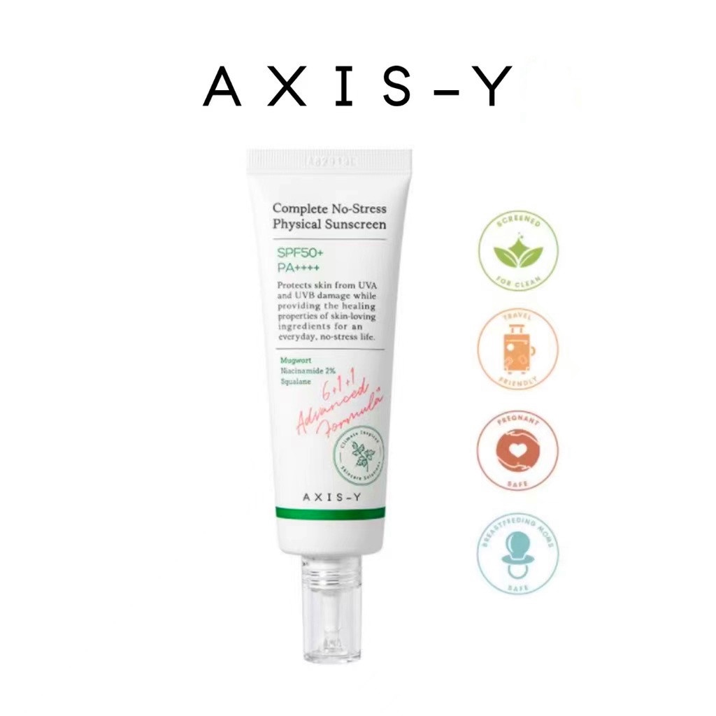 Axis---Y Complete No Stress Physical Sunscreen SPF50+ PA++++ 50ml