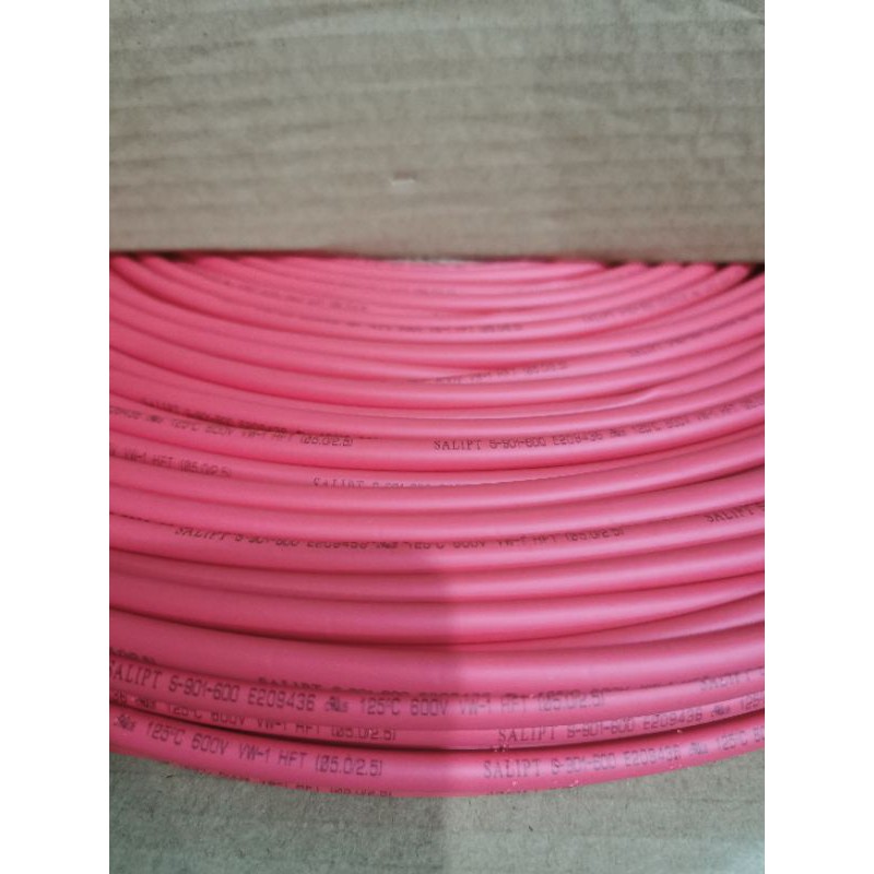 selongsong kabel bakar 5mm 100 meter HEAT SHRINK TUBING CABLE red merah blue biru hitam