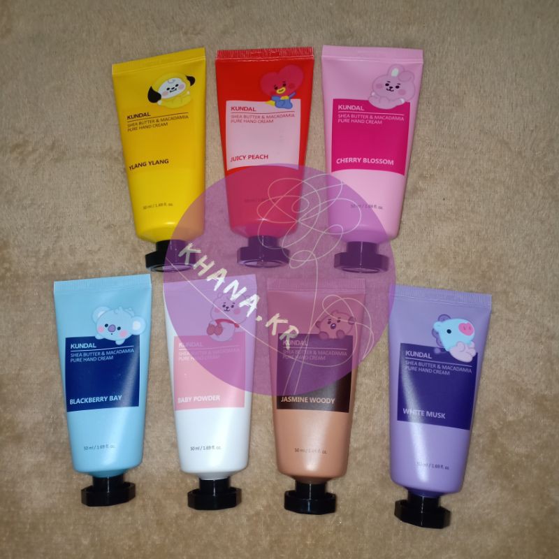 BT21 hand cream X KUNDAL