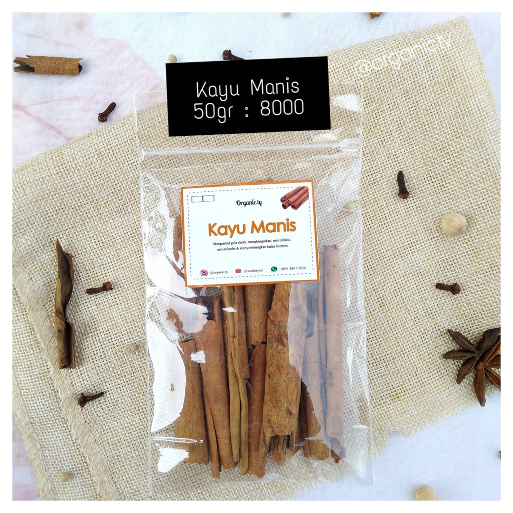 

Kayu manis 50 gr
