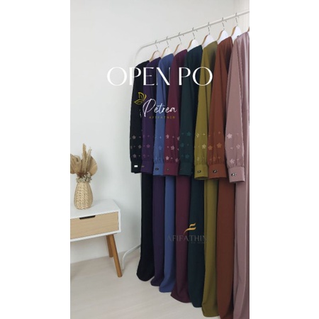 Afifathin Petrea Series | Gamis set syar'i
