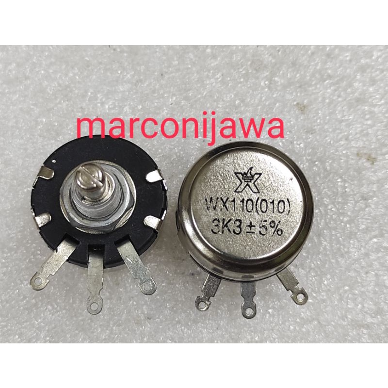 potensio WX110 010 3K3 ohm