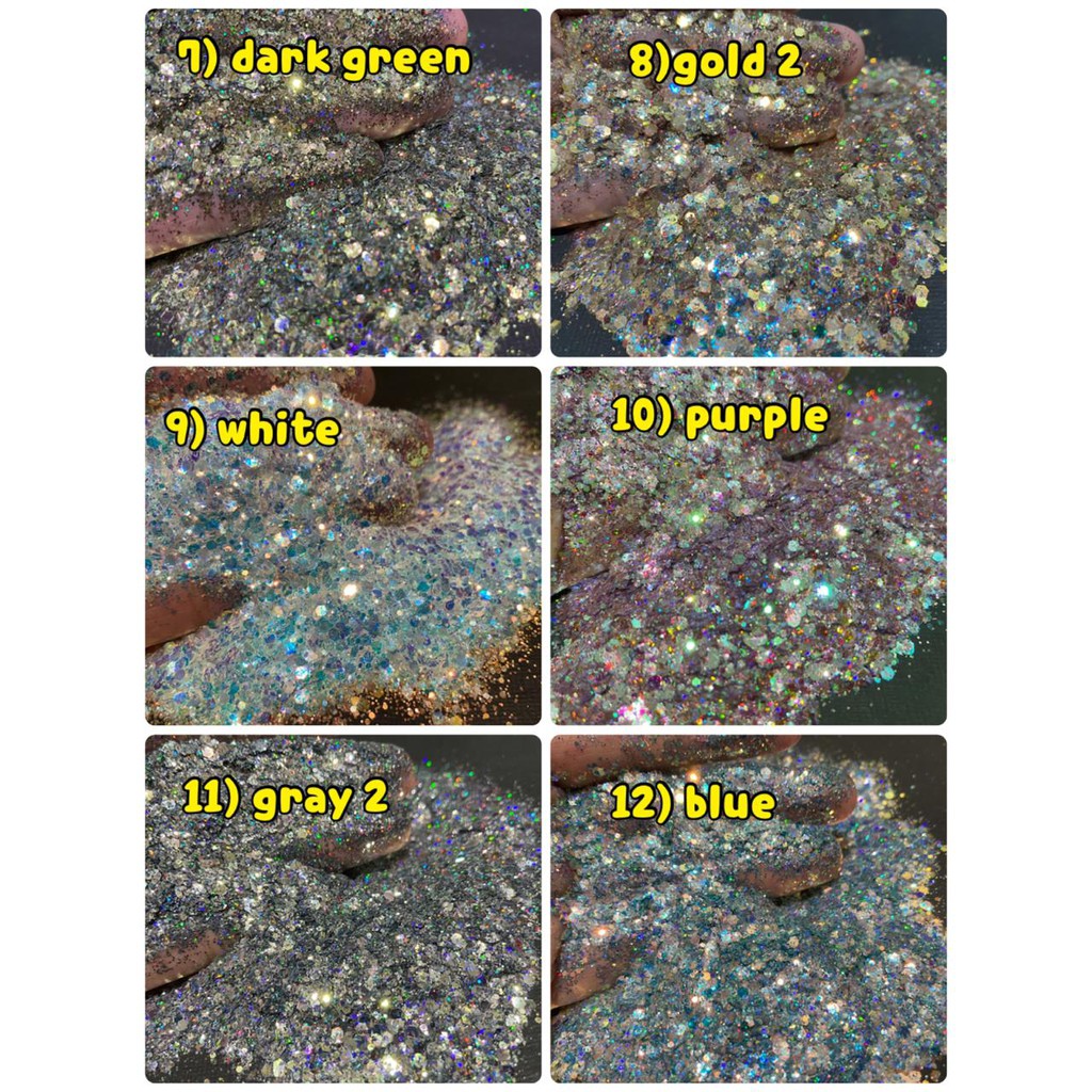 crystal hexagon glitter hexagon kristal non toxic glitter