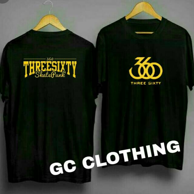 Baju kaos Threesixty ok