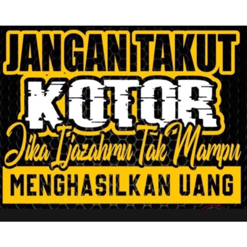 STIKER KACA MOBIL, TRUK, ELF, PICK UP