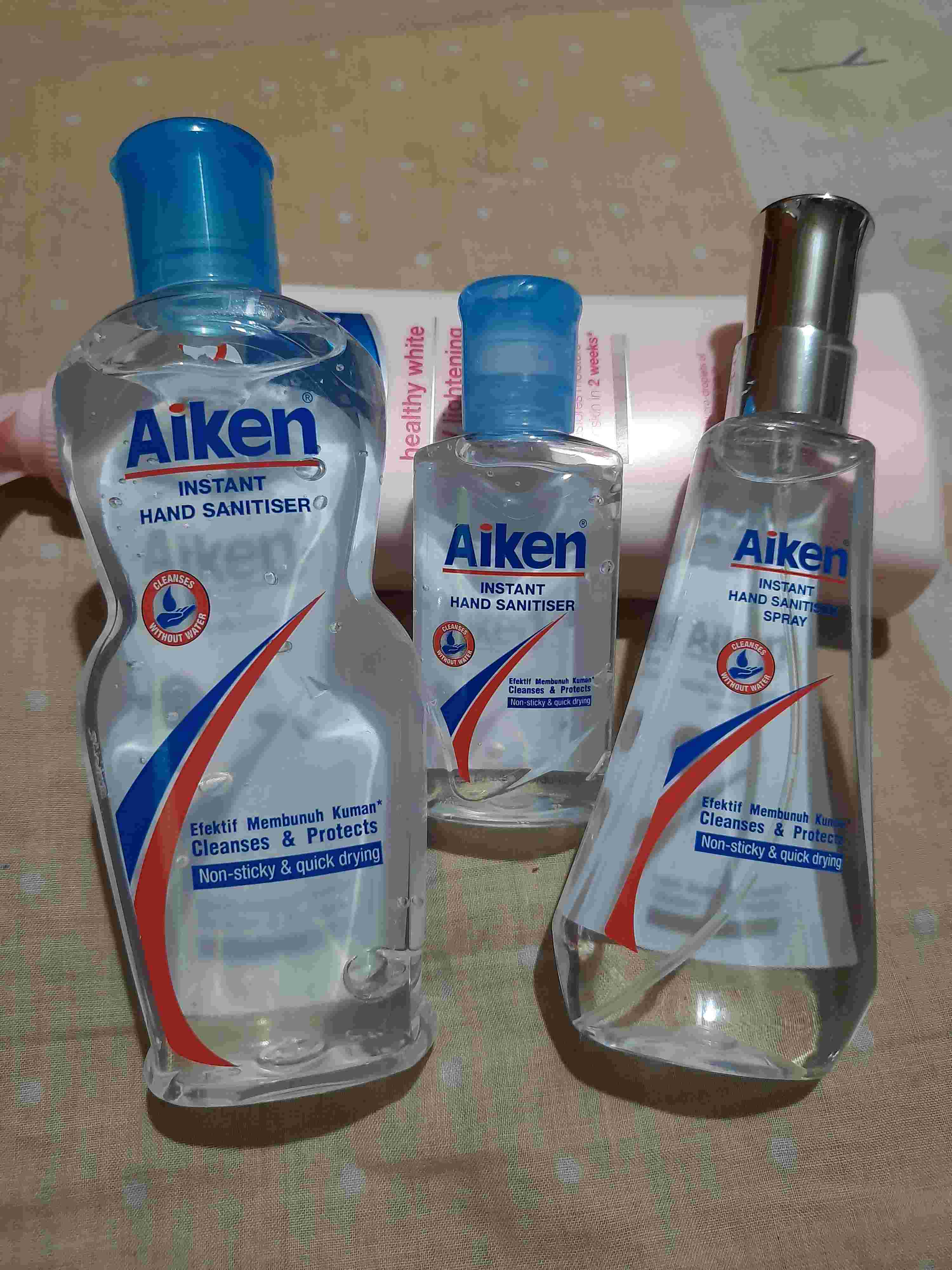 Aiken Instant Hand Sanitizer Spray 120ml | Shopee Indonesia