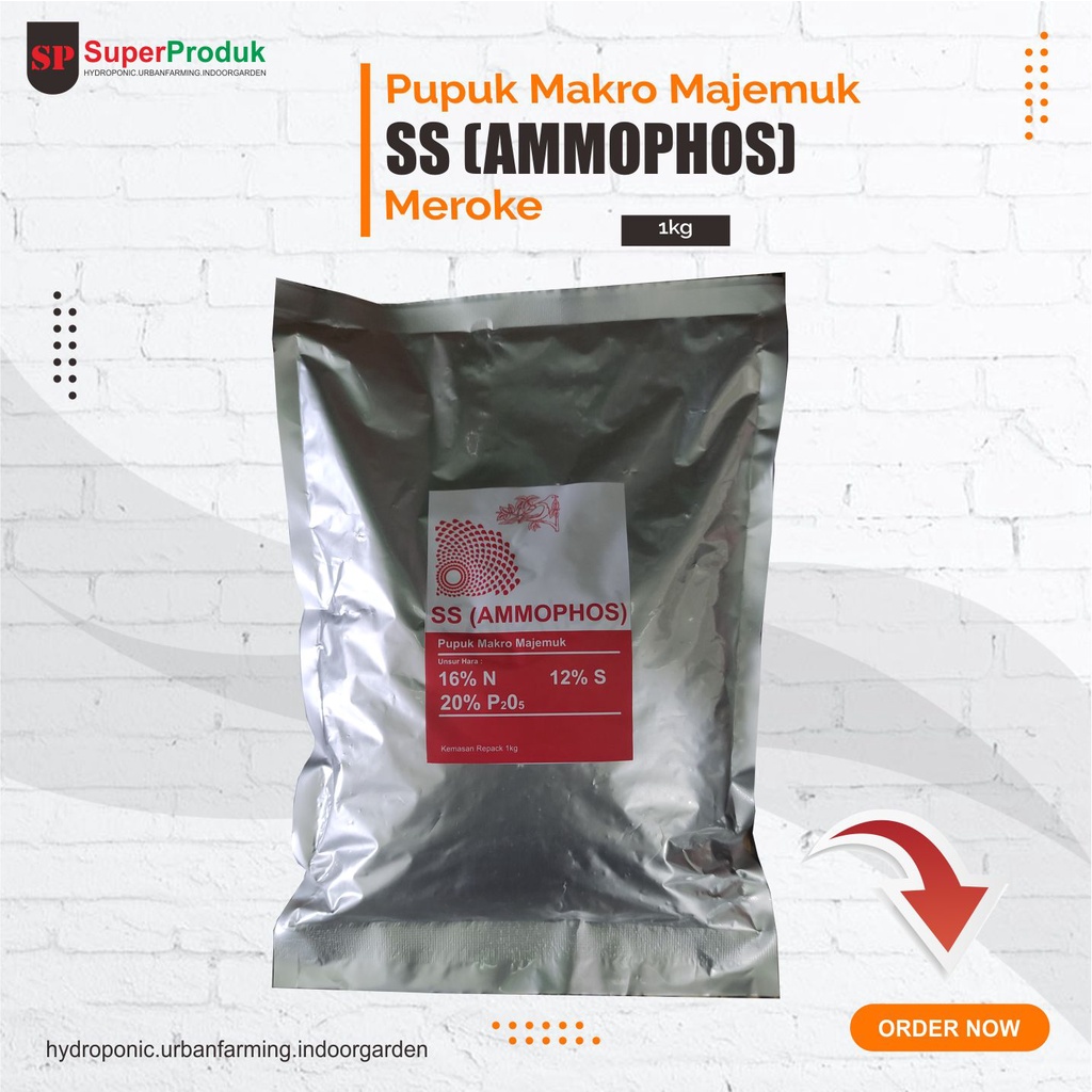 Pupuk Meroke SS Ammophos 1kg