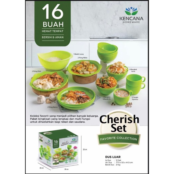 Cherish Set Kencana Homeware
