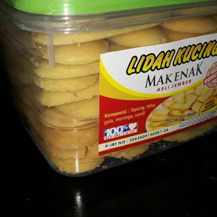 

⭐ COD ⭐ Lidah Kucing Mak Enak 400 gr