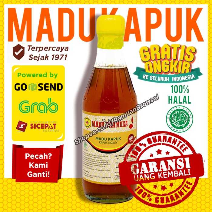 

Madu Kapuk Pramuka 350ml Alami