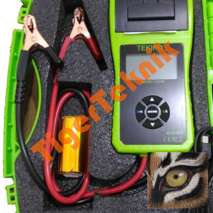 TEKIRO Alat Tes Aki 7 30 VDC Tester Aki Battery Tester