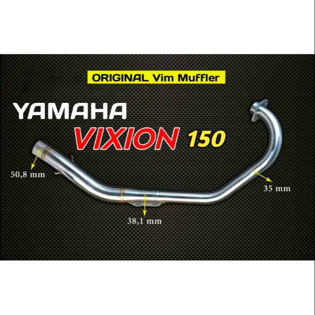 Header knalpot vixion bending. Leher knalpot vixion bending