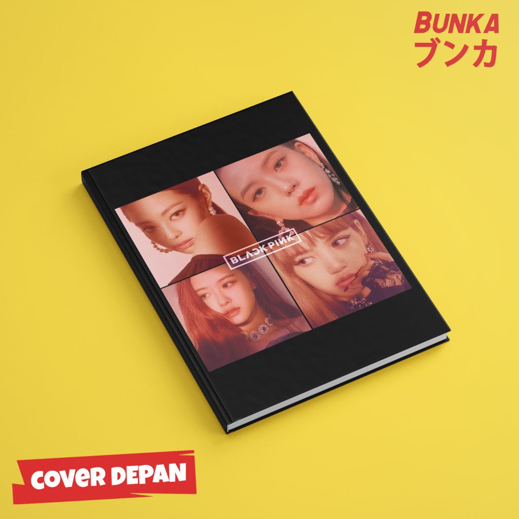 

Notebook Hardcover K POP Black Pink Korean 2A Ukuran A5 Buku Tulis Catatan Note Agenda Planner Jurnal Gift Couple