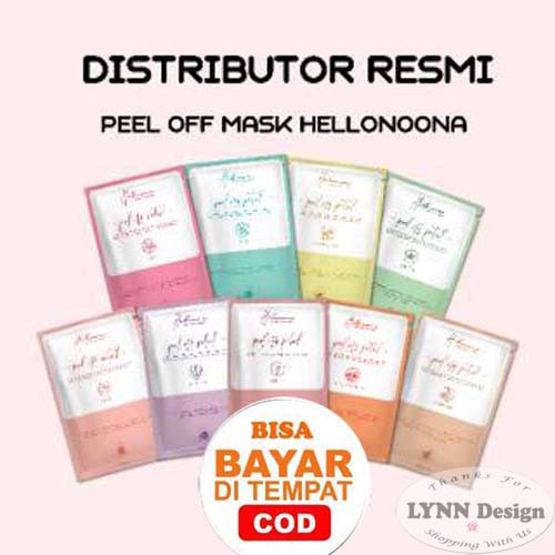 [BUY 5 GET GIFT]  Peel Off Mask Petals Hellonoona by Sella Novika 15g_Lynn Design