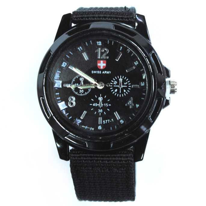 Sanwony Jam Tangan Pria Gemius Army - 577-1 [Hitam]