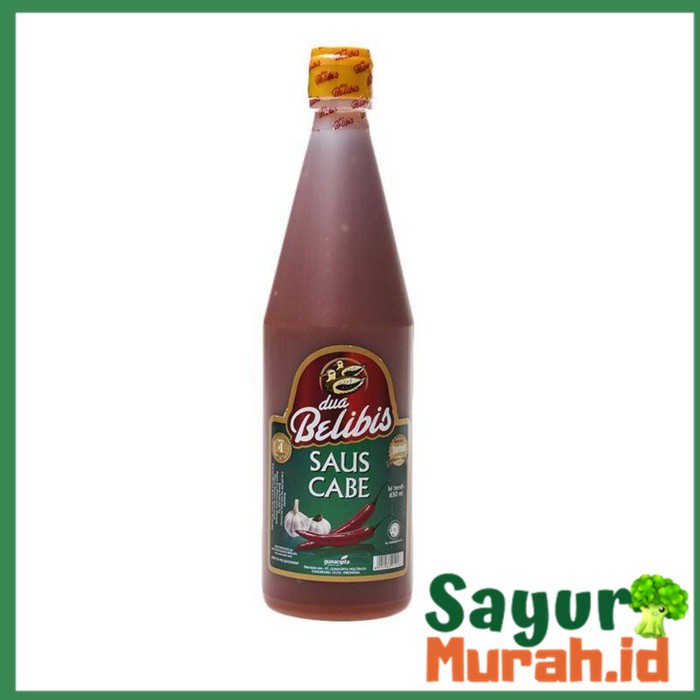 

Saus Cabe Dua Belibis Botol 650 ml
