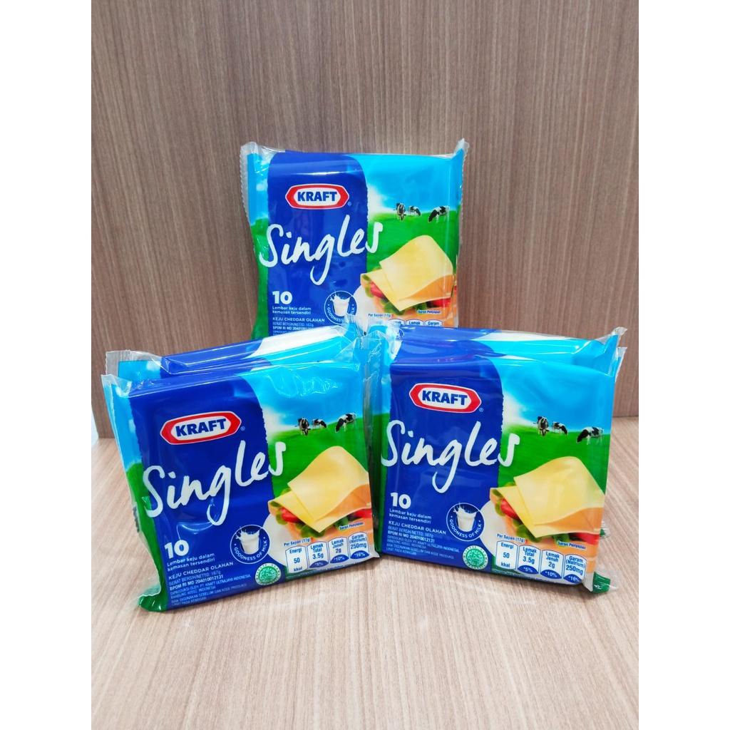 

Ready Keju Kraft Singles Slice isi 10pcs / keju lembaran kraft cheese slice Kualitas Terjamin
