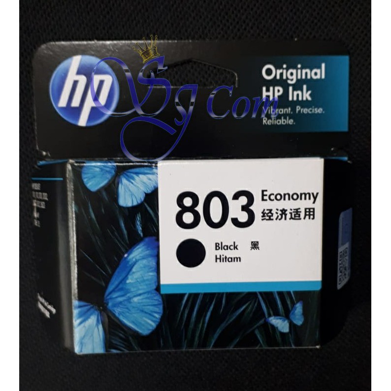 TINTA / CATRIDGE HP 803 BLACK ECONOMY ORIGINAL 100%