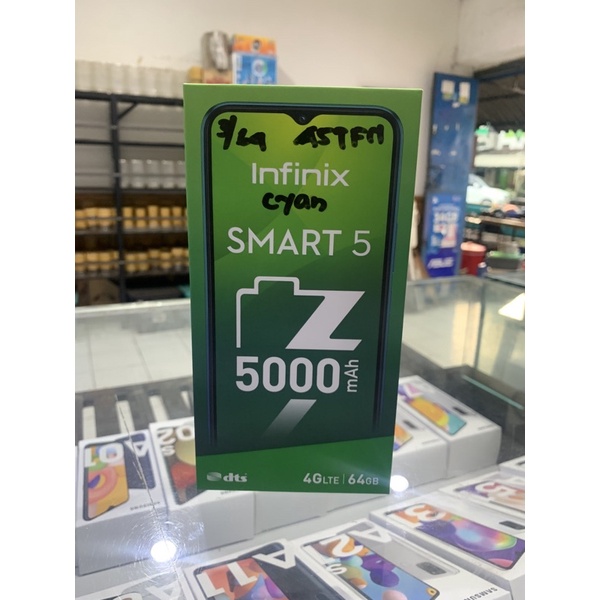 Infinix Smart5 3/64 HP Termurah dikelasnya