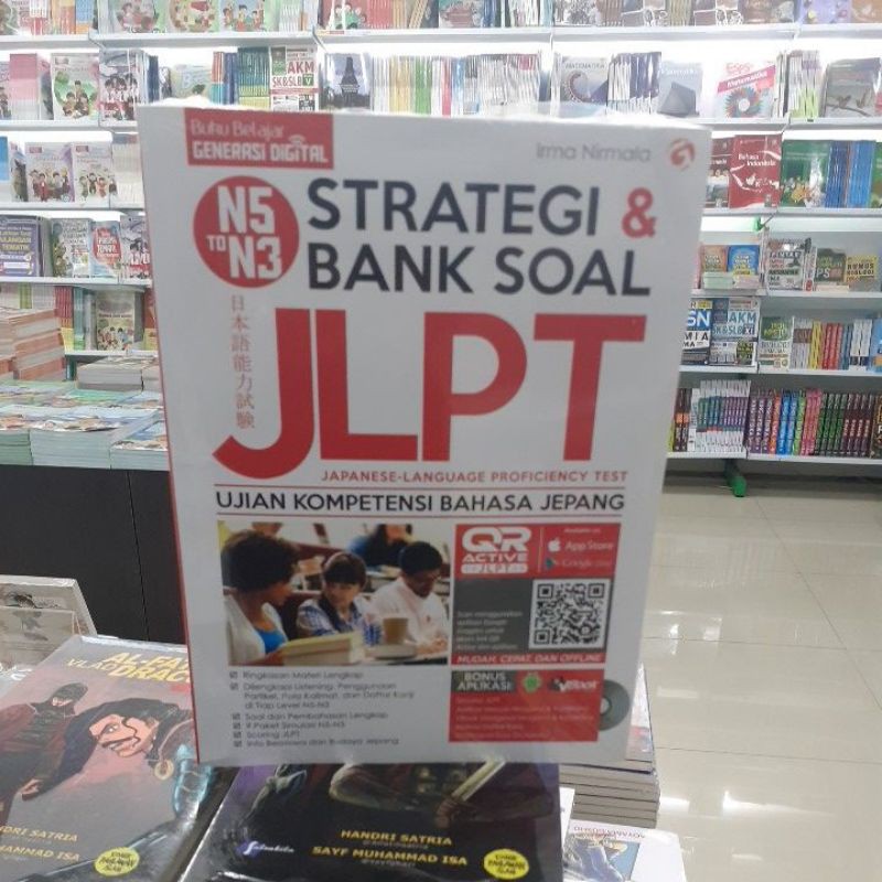 BUKU LATIHAN SOAL PEMBAHASAN STRATEGI SUKSES LOLOS TES N5 TO N3 BANK SOAL JLPT jlpt TERBARU