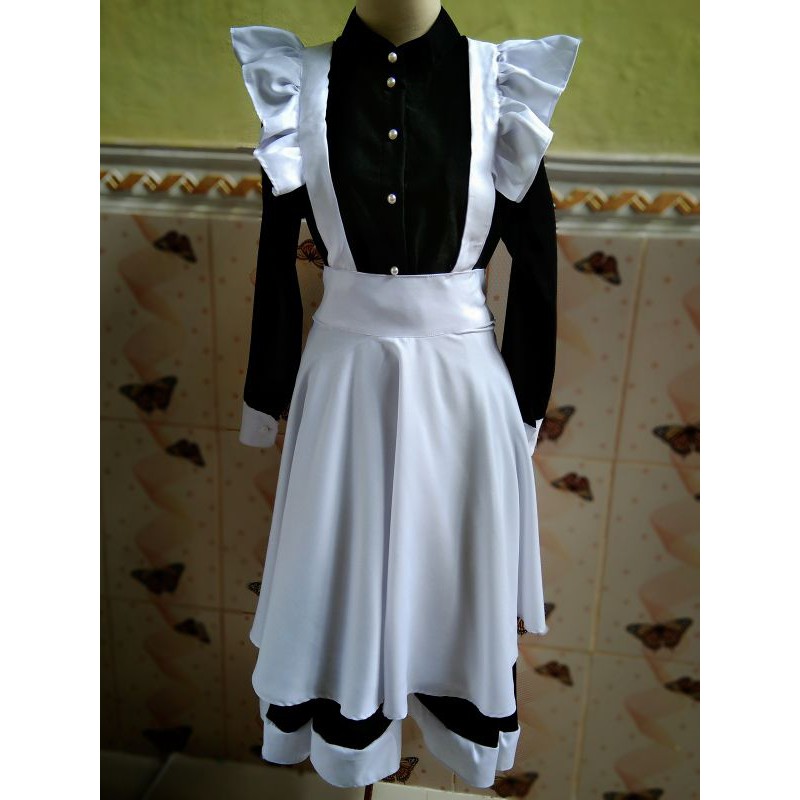 Maid cowok / Baju Pelayan Cosplay