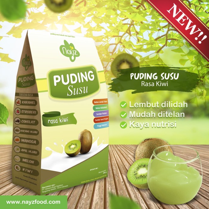 

Ds2011Z Puding Susu Rasa Kiwi 200 Gr Xz20X1Z11