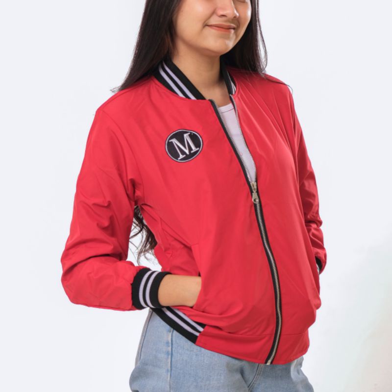 Jaket Wanita M bordir Premium Trend