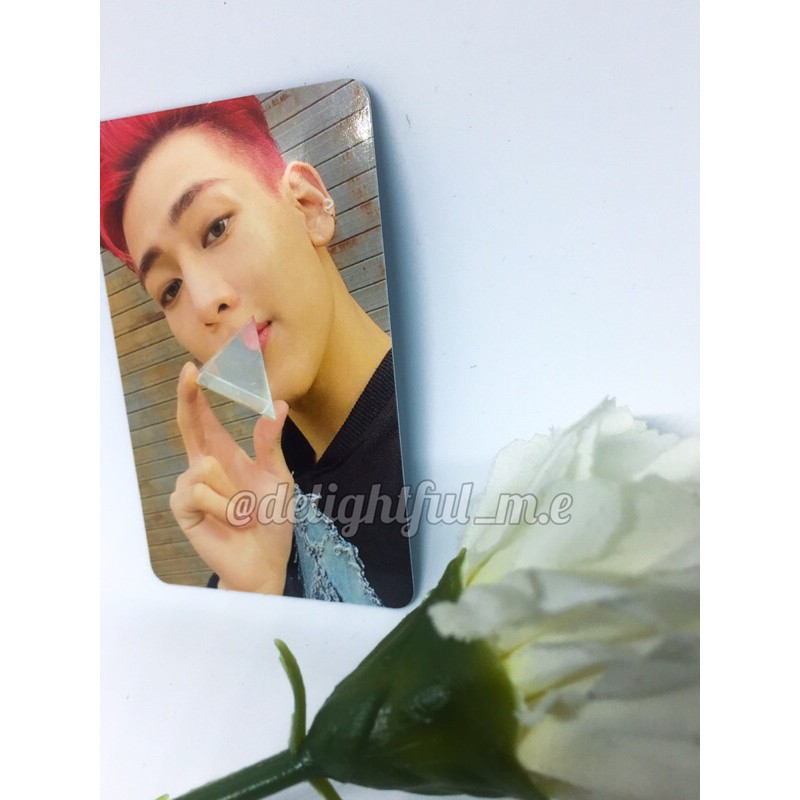 GOT7 BAMBAM SIGNED PHOTOCARD [OFFICIAL]