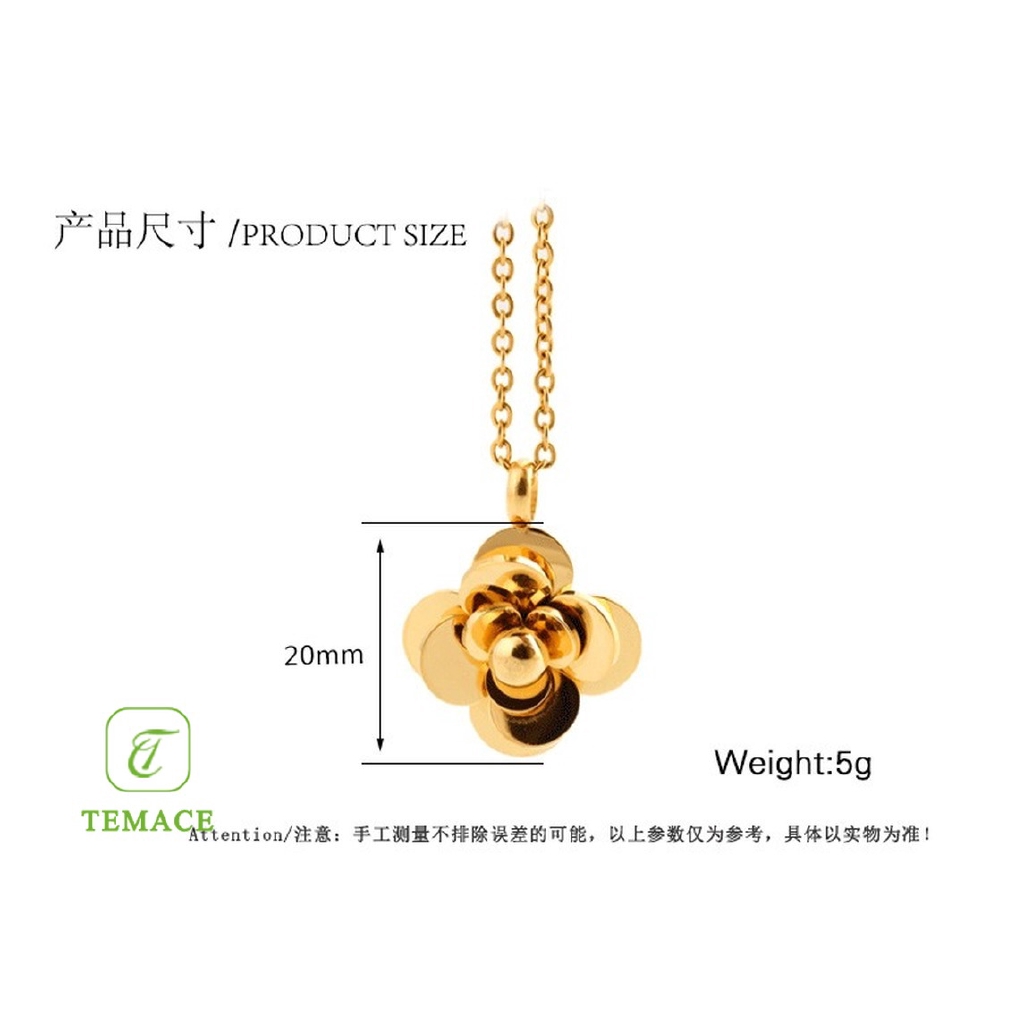 Korea bersih kalung titanium baja merah perempuan colorfast hypoallergenic rantai klavikula 2019 bar