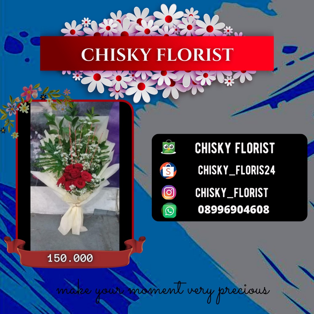 BUNGA RANGKAI DAN UNTUK UANG 10 PCS