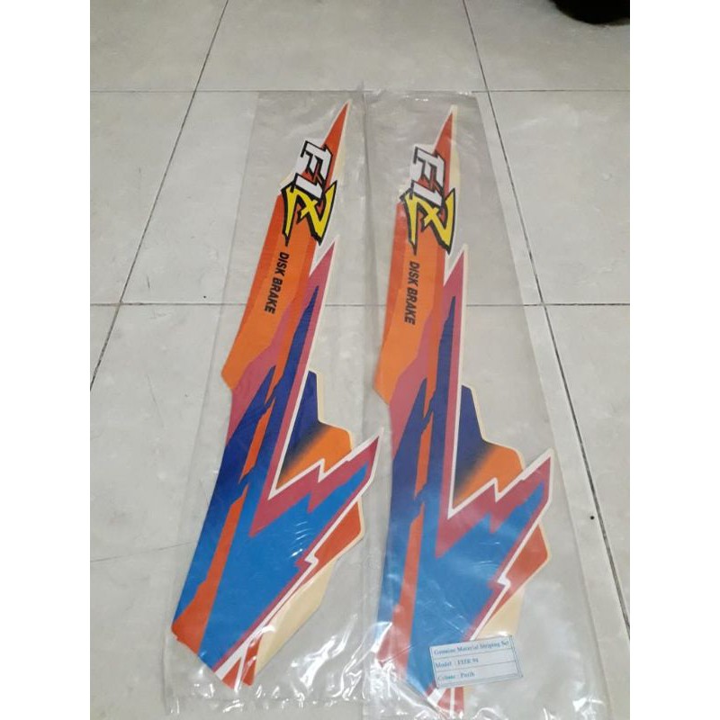 STRIPING STICKER LIS BODY MOTOR YAMAHA FIZ R FIZR F1Z R F1ZR ALBINO TAHUN 1995