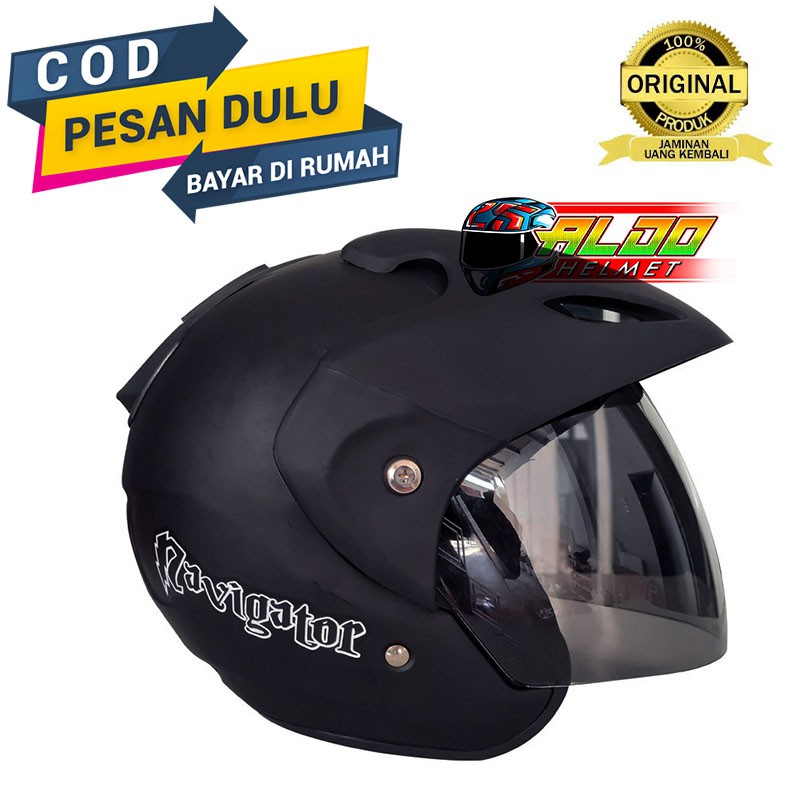 DAISO HELMET SNI /JUAL MURAH HELM DAISO TERMURAH BLACK DOFF