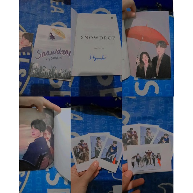 Novel Snowdrop karya Hyonashi (PRELOVED)