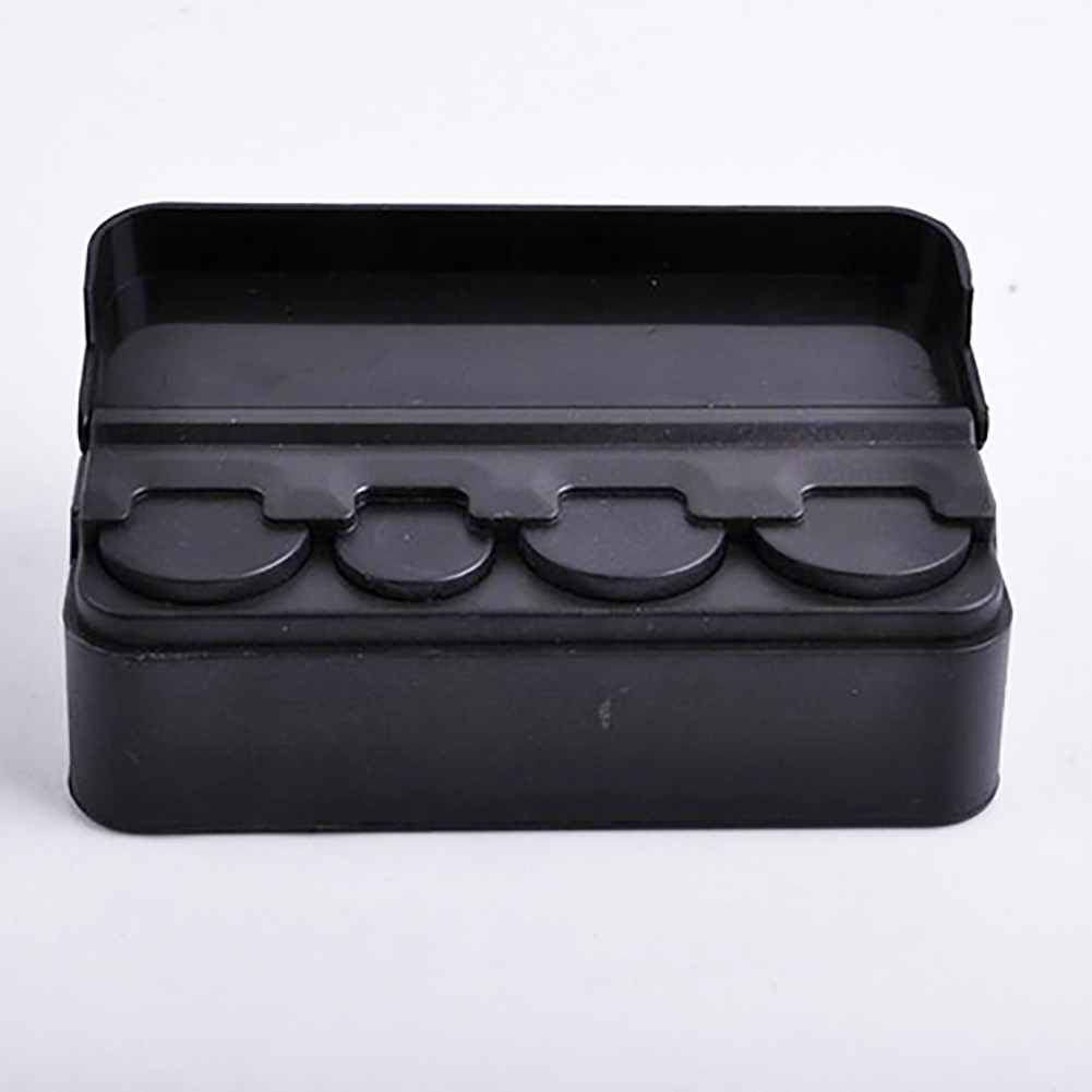 Tempat Koin Plastik Mobil Portable Ganti Storage Box Case Celengan Organizer Car Interior Coin Pocket Cases Holder