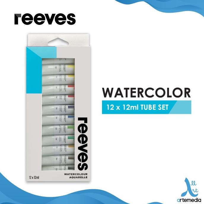 

BAYAR DITEMPAT Cat Air Reeves Watercolor Tube 12x12ml Color Paint Set/CAT AKRILIK SET/CAT AKRILIK SET 24 WARNA/CAT AKRILIK PASTEL/CAT AIR/CAT AIR LUKIS SET/CAT AIR GIOTTO/KUAS LUKIS 1 SET/KUAS LUKIS KECIL/KUAS LUKIS LENGKAP/KANVAS LUKIS/KANVAS LUKIS