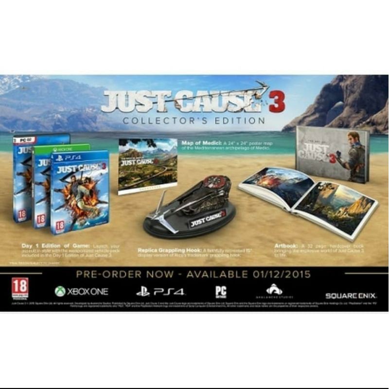 Just Cause 3 Collector Edition Ps4