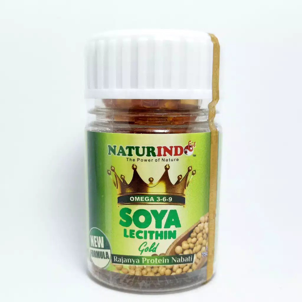 SOYA LECITHIN OMEGA OSL 3-6-9 CAPSUL NATURINDO FRESH OBAT HERBAL b t01