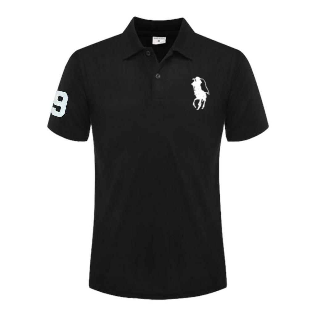 Noveli wear - Kaos kerah pria polo shirt | kaos polo bordir lengan pendek M L XL