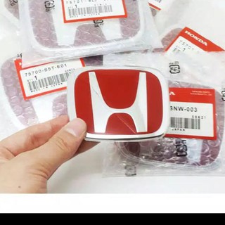 Emblem Logo Honda Merah Original khusus  Hrv Crv Jazz 