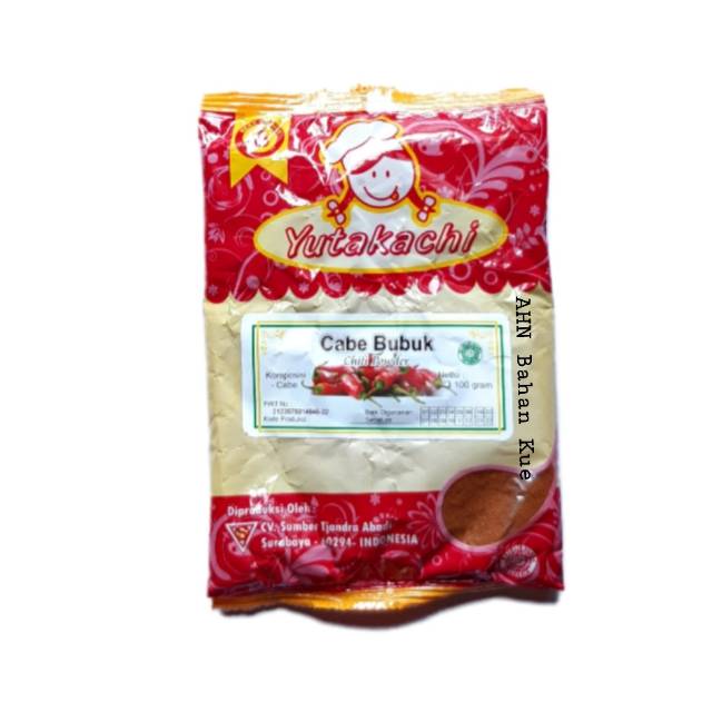 

Yutakachi Cabe Bubuk 100 Gram