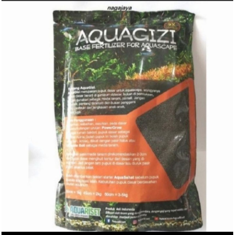 Pupuk Dasar Aquascape Aquagizi Aqua Gizi 1 kg