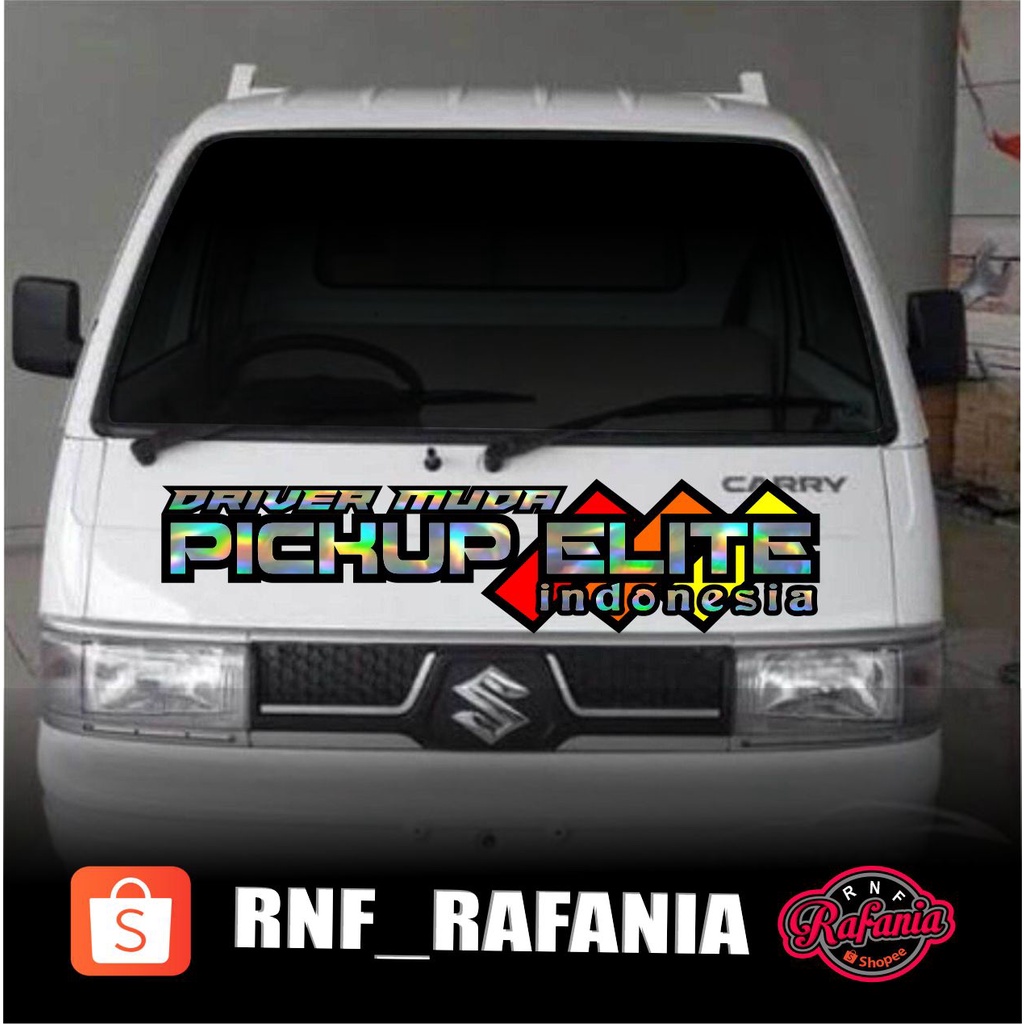 stiker mobil pickup granmax l300 carry pickup elite indonesia