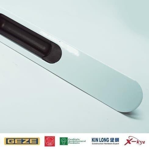 ℗ Handle Sliding Tarikan Pintu Geser Tanam Locking DEKSON Z08A - Putih ♥
