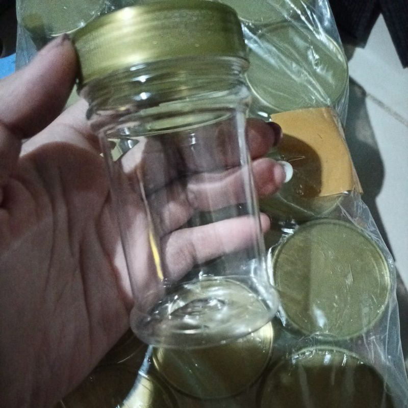 Toples Plastik / Botol Sambal / Toples Bumbu / Toples Sambal 150 ml